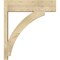 Ekena Millwork Thorton Block Rough Sawn Outlooker, Douglas Fir, 8"W x 28"D x 32"H OUT08X28X32THR05RDF - alternate 3